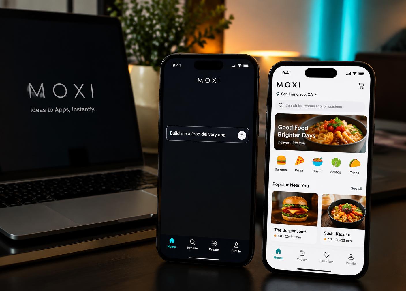 Moxi AI App Developer screenshot
